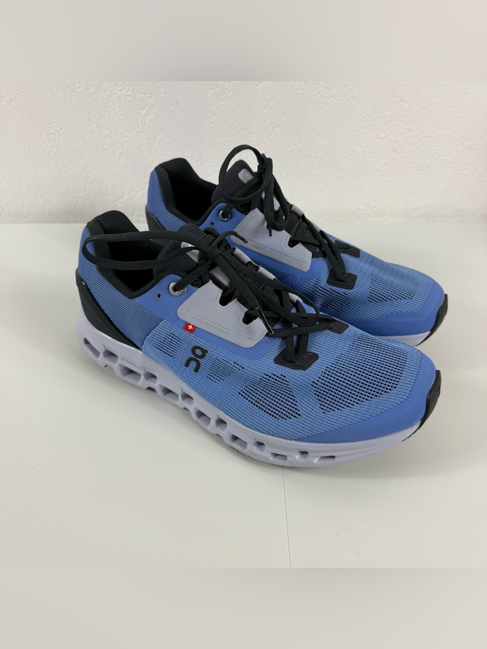 On Running Women's CLOUDSTRATUS Marina Blue/Magnet Grey Size 10 NEW